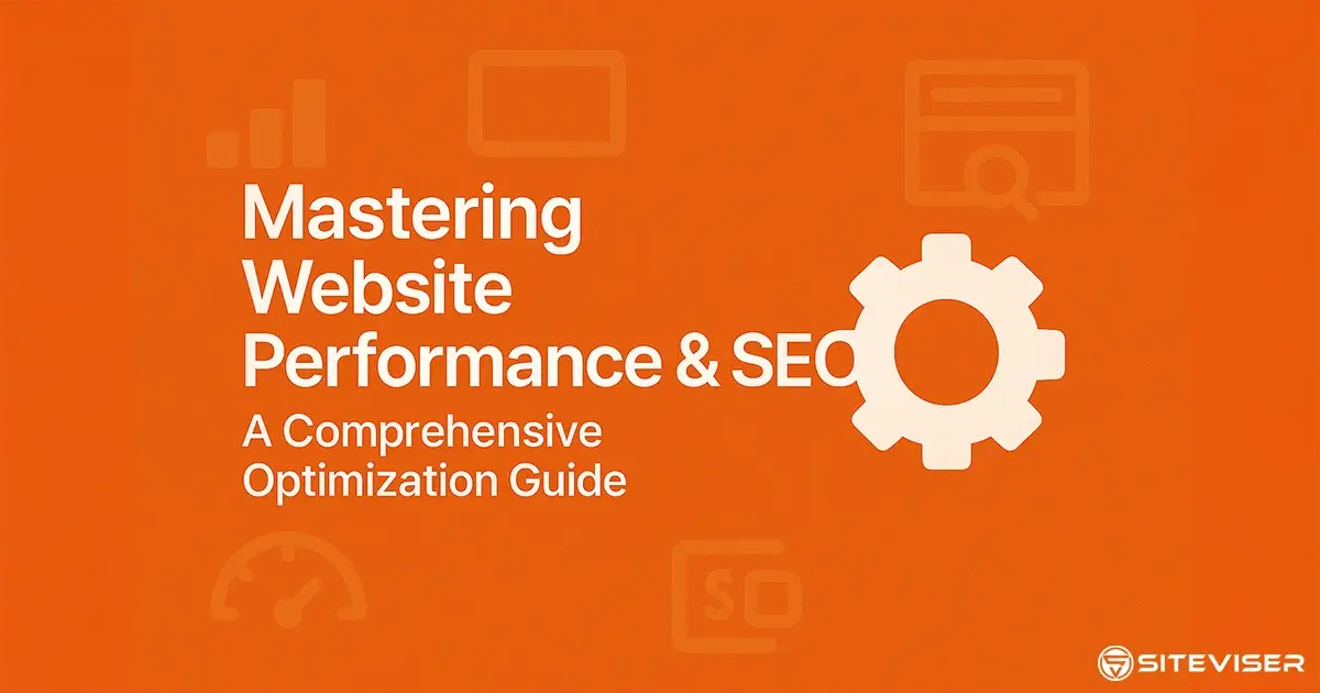 Mastering Website Performance & SEO: A Comprehensive Optimization Guide
